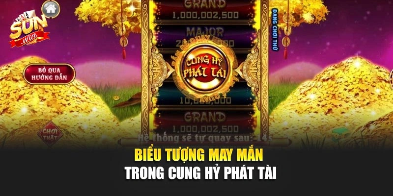 Biểu tượng may mắn trong Cung Hỷ Phát Tài