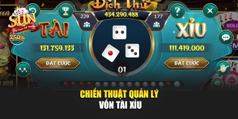Chiến thuật quản lý vốn Tài Xỉu